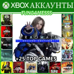 PRAGMATA DELUXE + 25 ТОП ИГР❤️‍🔥XBOX АККАУНТ